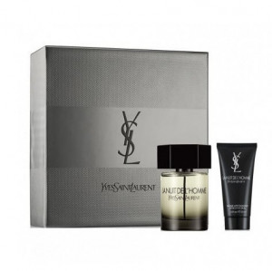 Set Cadou Yves Saint Laurent La Nuit de L'Homme, Apa de Toalera, 100 ml + Gel de dus, 100 ml