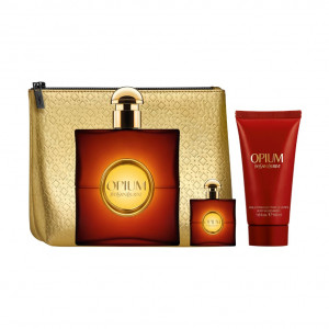 Set Cadou Yves Saint Laurent Opium, Apa de Toaleta, Femei