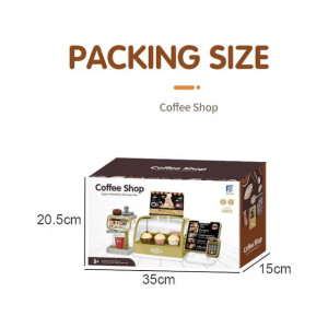 Set Coffe Shop cu accesorii, sunete si lumini