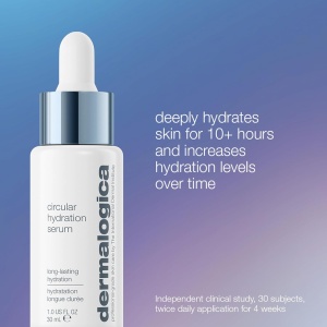 Set Dermalogica Smooth + Hydrate, Pudra exfolianta Daily Milkfoliant, 74 g + Crema hidratanta Active Moist cu prebiotice, 50 ml + Ser cu acid hialuronic Circular Hydration, 30 ml