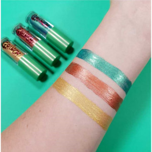 Set fard de pleoape lichid Makeup Revolution Dont Give a Grinch The Grinch x Revolution, 3x1,8 ml - Img 4
