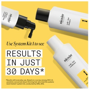 Set Nioxin System 1, Sampon 300 ml + Balsam 300 ml + Tratament 100 ml - Img 3