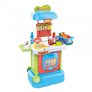 Set Supermarket si Troller 2 in 1 cu accesorii - Img 3
