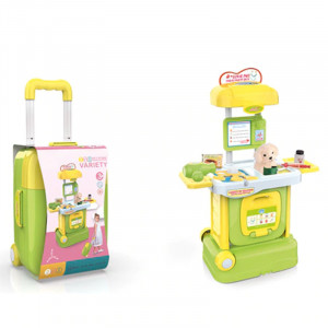 Set Veterinar si Troller 2 in 1 cu accesorii