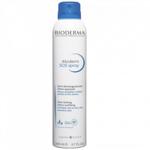 Spray anti-prurit cu efect calmant imediat Atoderm SOS, 200 ml, Bioderma