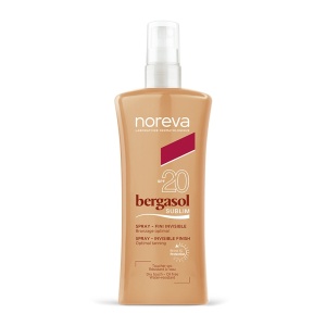 Spray finish invizibil Noreva Bergasol Sublim SPF 20+, 125 ml