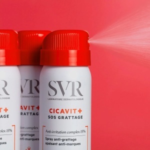 Spray pentru mancarimi ale pielii temporare sau regulate pentru fata, corp si pliuri SOS Grattage Cicavit+, 40 ml, SVR