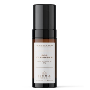 Spuma de curatare si matifiere B32 Cleanser cu niacinamida 2%, Hera Medical