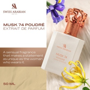 Swiss Arabian Musk 74 Poudre Extract de Parfum, Femei