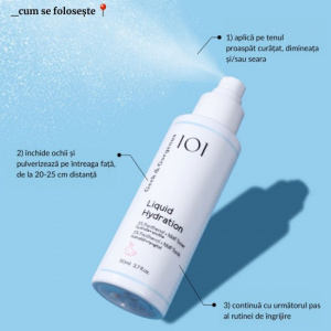 Toner facial hidratant Liquid Hydration Geek & Gorgeous, 110 ml