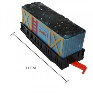 Trenuletul electric Express, cu sunete si lumini, 11 piese
