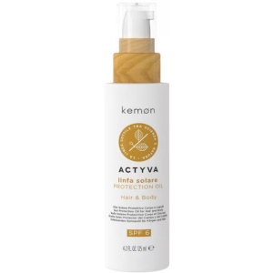 Ulei cu protectie solara SPF 6 pentru par si corp Kemon Actyvia Linfa Solare P. Oil SPF 6