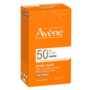 Ultra-Fluid nuantator cu protectie solara SPF 50+ TriasorB, 50 ml, Avene