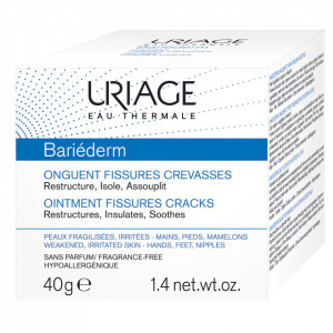 Unguent fisuri Bariederm Cica, Uriage, 40 ml