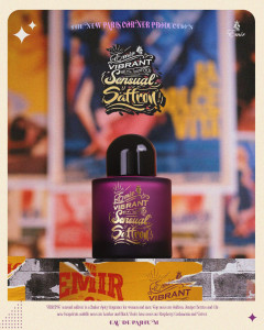 Vibrant Sensual Saffron Emir Paris Corner, Apa de Parfum, Unisex