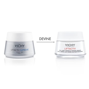 Crema de zi antirid si fermitate pentru ten uscat Liftactiv HA, 50 ml, Vichy