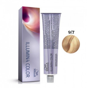 Vopsea de par permanenta Wella Professionals Illumina Color 9/7