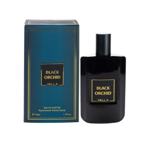 Yalla Black Orchid, Apa de Parfum, Barbati