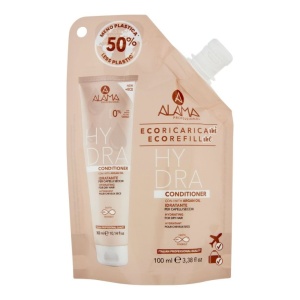 Balsam hidratant pentru par uscat, ALAMA Hydra, 100 ml refill