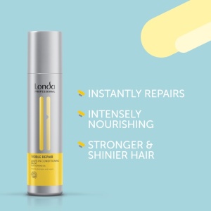 Balsam Londa Professional Visible Repair Leave In Conditioning Balm fara clatire antistatic de reparare pentru par deteriorat, 250 ml