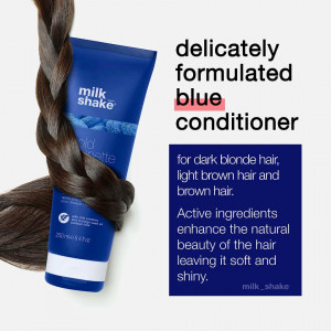 Balsam Milk Shake Cold Brunette, Moringa Oil, Remove Warm Tones – Red/Orange, 250 ml - Img 4
