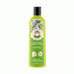 Balsam nutritiv fortifiant cu ulei de cedru si suc de mesteacan, Bunica Agafia