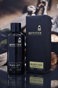 Black Oud Monster Fragrance Paris Corner, Apa de Parfum, Barbati, 80 ml 2