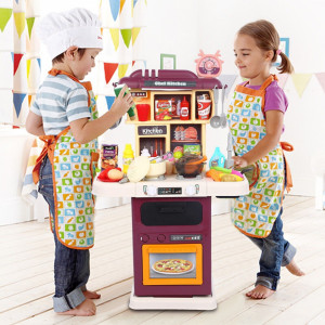 Bucatarie pentru copii, Chef Kitchen, 64 accesorii, 47 x 60 x 11 cm - Img 2