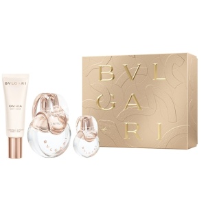 Bvlgari Omnia Crystalline, Apa de Toaleta, Femei, 100 ml + 15 ml + Crema de maini, 40 ml
