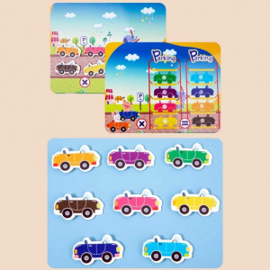 Carte cu activitati cu stickere reutilizabile Quiet Book