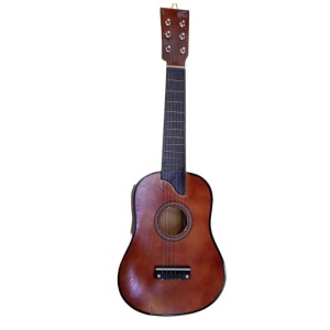 Chitara acustica din lemn – instrument muzical pentru copii si adulti
