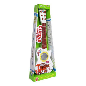 Chitara electronica de jucarie cu sunete si lumini, ambalaj