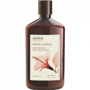 Crema de dus Ahava Mineral Botanic Hibiscus & Fig, 500 ml