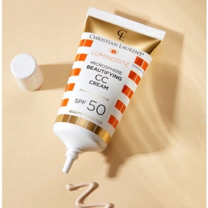 Crema de fata Christian Laurent Innovation Luminosite Microsphere Beautifying CC Cream SPF 50, 30 ml