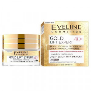Crema de fata Eveline Cosmetics Gold Lift Expert 40+