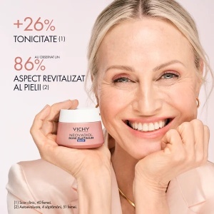Crema de noapte cu efect de redensificare si revitalizare Neovadiol Rose Platinium, 50 ml, Vichy