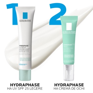 Crema hidratanta cu SPF 25 Hydraphase HA Legere, La Roche-Posay, 40 ml