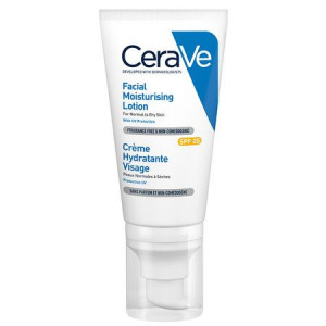 Cremă hidratantă de față cu SPF 25 pentru ten normal-uscat, CeraVe