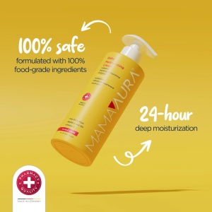 Crema hidratantă pentru bebelusi Edible Care for Baby, 200 ml, Mamaaura