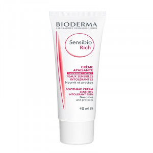 Crema hidratanta pentru piele uscata sau intoleranta Sensibio Rich Bioderma