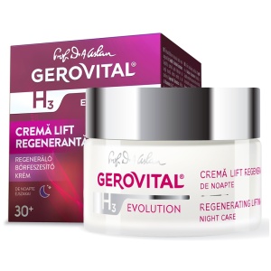 Crema lift regeneranta de noapte Gerovital H3 Evolution