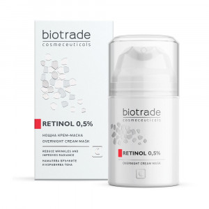 Crema masca de noapte Retinol 0,5% Biotrade, 50 ml