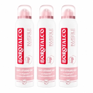 Deodorant Spray antiperspirant Invisible Pink, Borotalco 3 x 150 ml.png