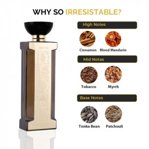 Deoro Patchouli Riiffs, Apa de Parfum, Barbati, 100ml - Img 3