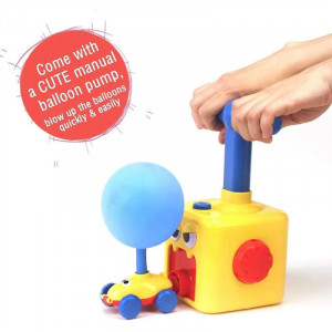 Dispozitiv Mini Pumping Car de umflat baloane cu acesorii masinute - Img 4