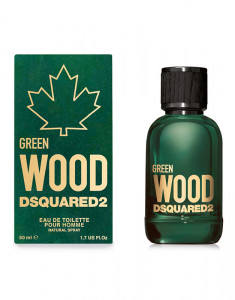 Dsquared2 Green Wood, Apa de Toaleta, Barbati, 50 ml