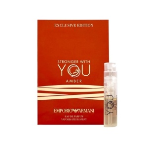 Esantion Giorgio Armani Stronger With You Amber, Apa de Parfum, Barbati