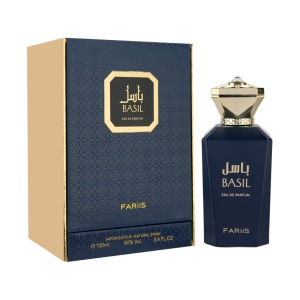 Fariis Basil, Apa de Parfum Barbati, 100 ml