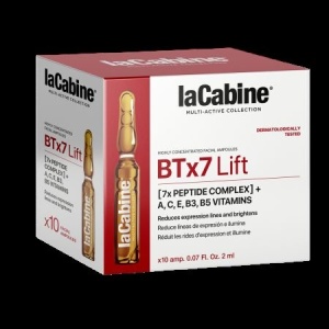 Fiole de fata pentru reducerea ridurilor BTx7 Lift Multi-active, 10 fiole x 2 ml, La Cabine
