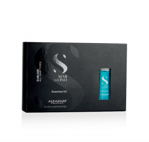 Fiole tratament de stralucire Alfaparf Semi Di Lino Sublime Essential Oil